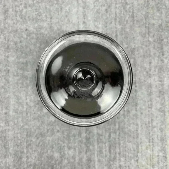 Ruby Red Sherbet Dessert clear stems ‎glasses France set of 4 - Picture 4 of 8